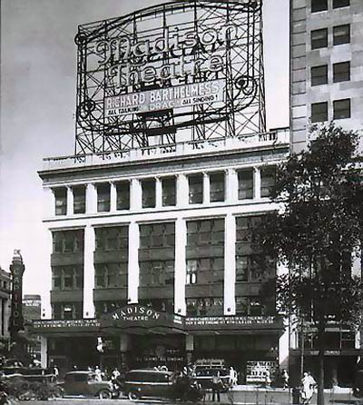 Madison Theatre - Old Exterior (newer photo)